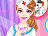 Barbie veterinar dress up