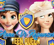 Anna Frozen si Rapunzel la concurs