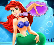 Ariel la spa de picioare