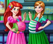 Ariel si Anna Frozen insarcinate