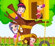 Baby Barbie si casa din copac
