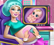 Barbie gravida la control