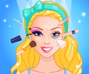 Barbie makeup artist