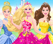 Barbie si printesele Disney