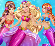 Barbie sirena la incoronare