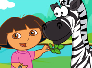 Dora ingrijeste zebra