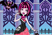 Draculaura in castel