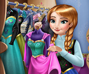 Dulapul cu haine al Annei Frozen