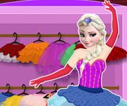 Elsa Frozen dansatoare de balet