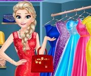 Elsa Frozen in dressing