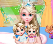 Elsa Frozen ingrijeste gemenii