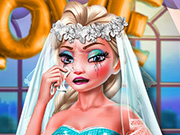 Elsa Frozen nunta distrusa