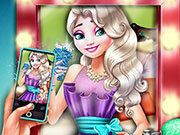 Elsa Frozen pe Instagram