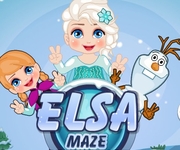 Elsa aventuri in labirint