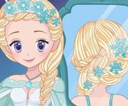 Elsa coafat la nunta