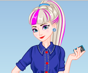 Elsa hipster makeover