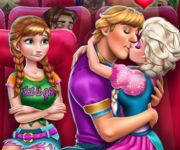 Elsa il saruta pe Kristoff