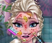 Elsa la doctorul de piele