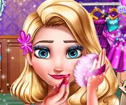 Elsa machiaj pentru bal