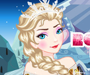 Elsa makeover pentru bal