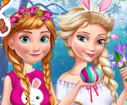 Elsa si Anna de Paste