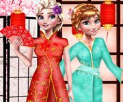 Elsa si Anna in Japonia