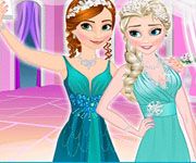 Elsa si Anna isi fac selfie