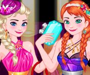 Elsa si Anna seara fetelor