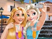 Elsa si Anna selfie