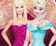 Elsa si Barbie modele