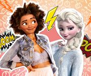 Elsa si Moana Concurs de Popularitate