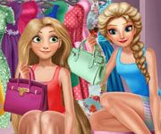 Elsa si Rapunzel in dressing