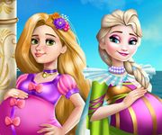 Elsa si Rapunzel insarcinate