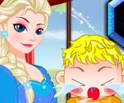 Elsa si bebelusul racit