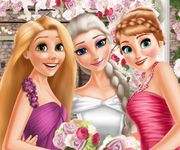 Elsa si printesele la nunta