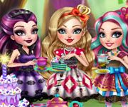 Ever After High la petrecerea cu ceai