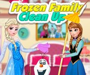 Familia Frozen curatenie