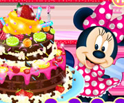 Minnie Mouse si tortul de ciocolata