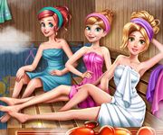 Printese Disney la sauna