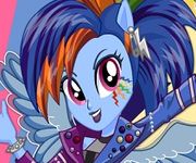 Rainbow Dash de coafat rock