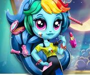 Rainbow Dash la moda de imbracat