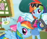 Rainbow Dash ponei vs om