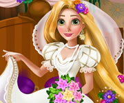 Rapunzel decoreaza nunta