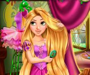 Rapunzel face balet