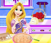 Rapunzel gateste placinta cu mere