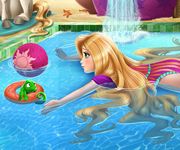 Rapunzel la piscina
