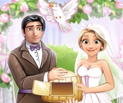 Rapunzel si Flynn in noaptea nuntii