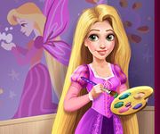 Rapunzel si camera de pictura