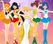Sailor Moon de creat papusi