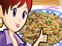 Sara gateste paste carbonara